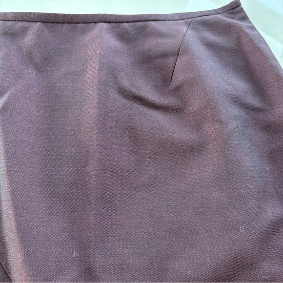 Gucci By Tom Ford Fall/Winter 1997 Burgundy Runway Skirt Size IT 46 - Picture 8 of 12